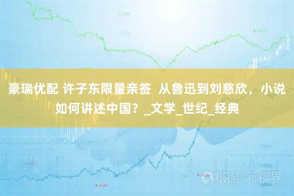 豪瑞优配 许子东限量亲签  从鲁迅到刘慈欣，小说如何讲述中国？_文学_世纪_经典